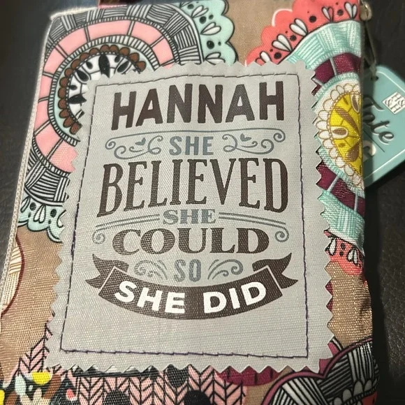 Reusable Tote Shopping Bag.  Fab Girl Tote Bag - Hannah - Picture 3 of 7